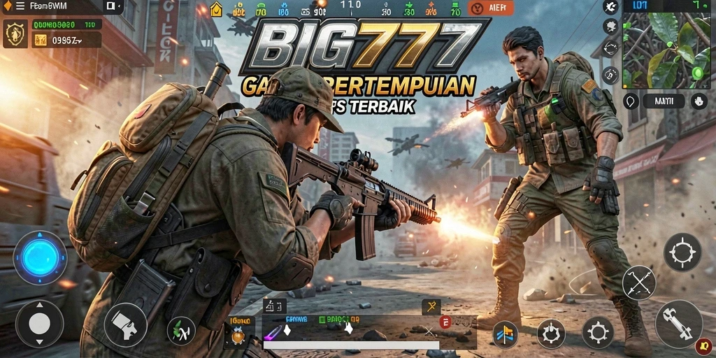 Tangkapan layar menunjukkan intensitas pertempuran di BIG777.