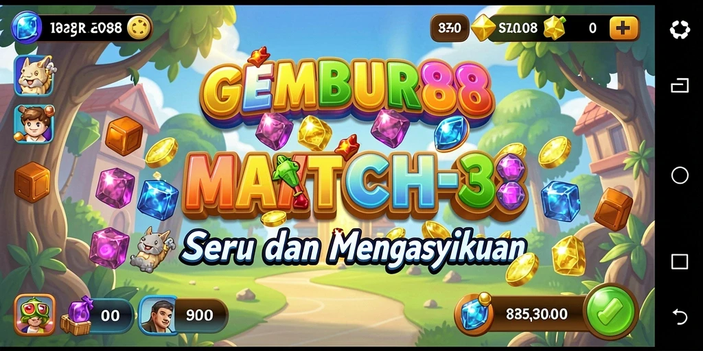 Tangkapan layar menampilkan gameplay seru dalam GEMBUR88 dengan grafik yang menarik.