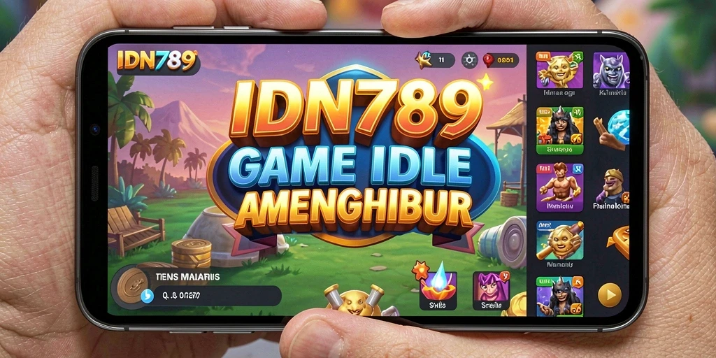 Screenshot IDN789 yang menampilkan gameplay Idle yang menarik dan grafis yang memukau.