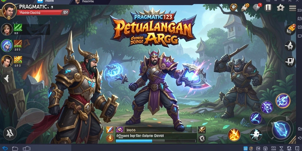 Tampilan gameplay seru dalam <strong>PRAGMATIC123</strong> yang menghadirkan pertarungan epik.
