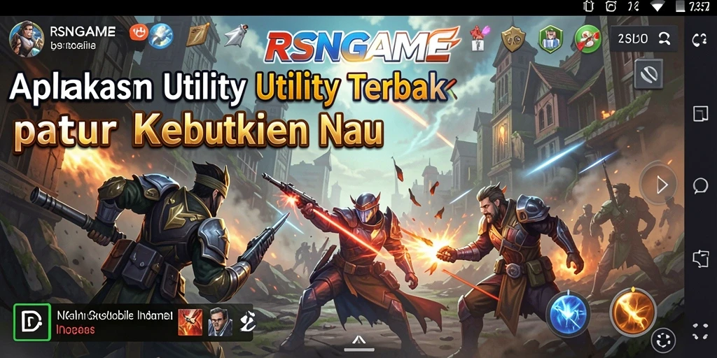 Tampilan antarmuka utama RSNGAME saat digunakan untuk optimasi.
